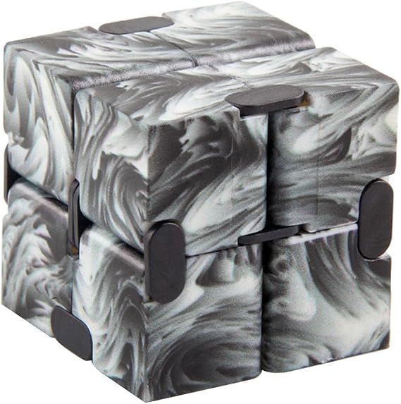 Infinity Cube Fidget Toy, Plastic Stress Relief Toy, Finger Puzzle Toys for Adults and Kids, ADD, ADHD, Autism, Killing Time, Desk Toys Suitable for Students, Office Staff, Classroom, Fashion