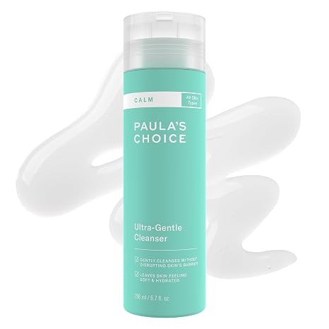 Paula's Choice CALM Ultra-Gentle Face Cleanser for Sensitive Skin, 6 Fl Oz