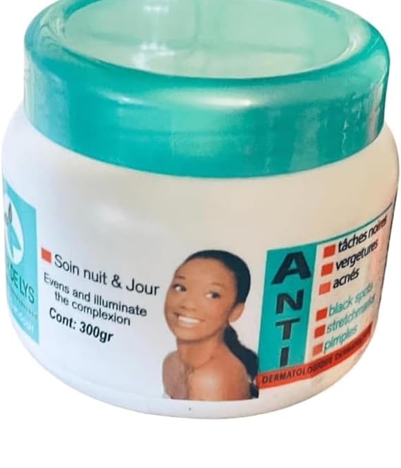 Lilies Fleur De Lys Moisturizing Cream, 16 oz, Hydrating Body and Face Lotion, Non-Greasy Formula