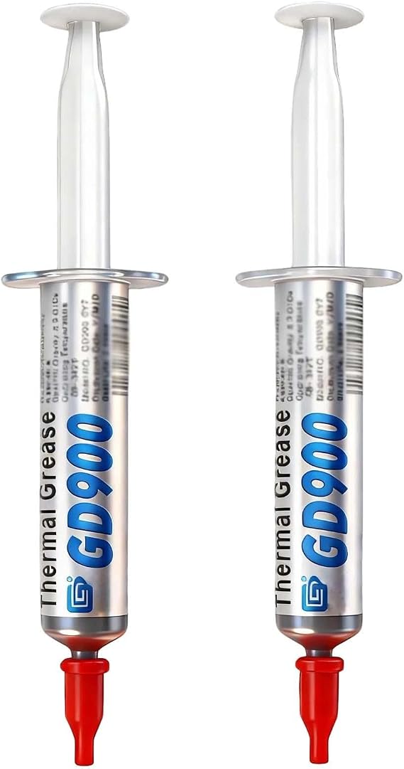 2PCS Thermal Grease for CPU, 14g Thermal Compound Grease with High Conductivity, Heatsink Paste for IC, CPU, and All Coolers