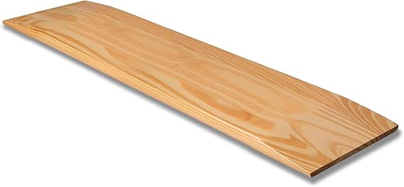 DMI Transfer Board and Slide Board made of Heavy-Duty Wood for Patient, Senior and Handicap Move Assist and Slide Transfers, FSA HSA Eligible, Holds up to 440 Pounds, Solid, 30 x 8 x1, 3/4" Wood