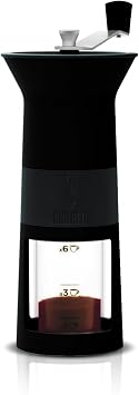 Bialetti Coffee Grinder 1-6 Cups, Black