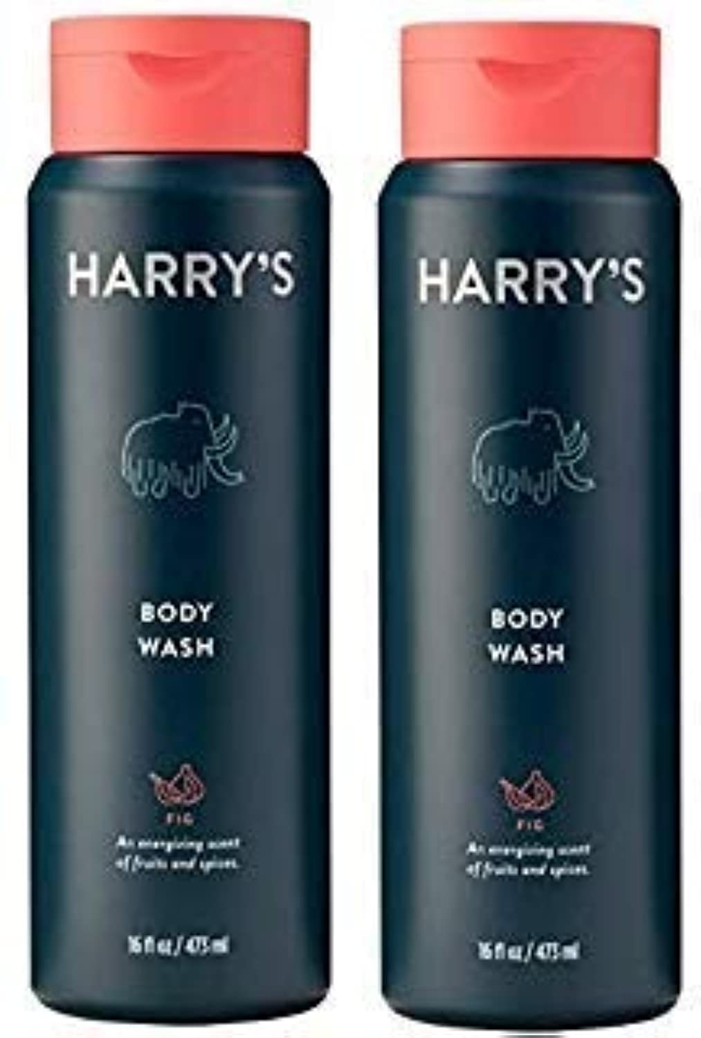 Harrys Fig Body Wash 16oz - 2 pack Packaging may vary