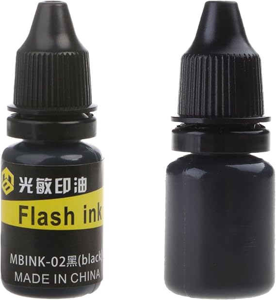 10ml Refill for Photosensitive Seal Stamp Oil Stamping Machine Off Soap Stamps Soap Making