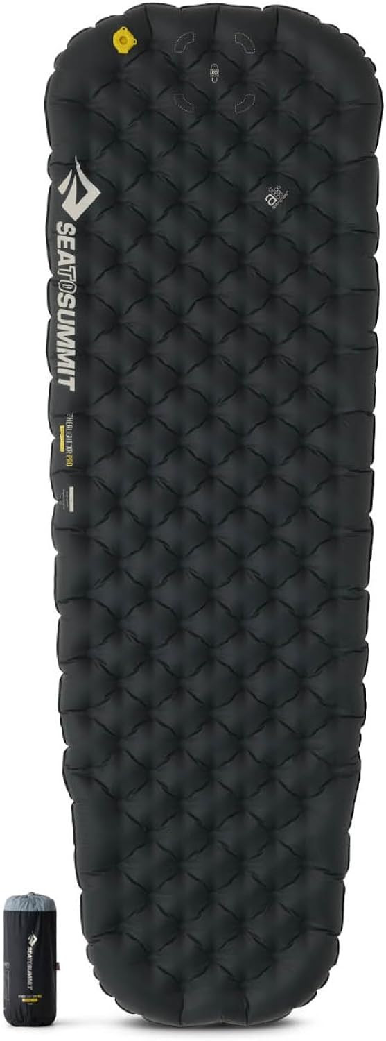 Sea to Summit Ether Light XR Pro Insulated Sleeping Pad, Tapered - Large 78 x 25 x 4 inches