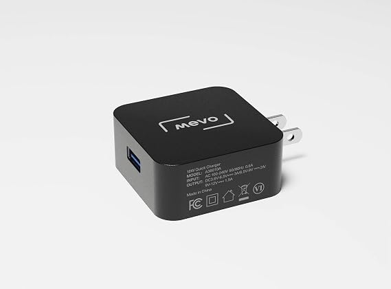 Logitech Mevo Quick Charger for Mevo Start, Plus, Boost & Gen 1 Mevo