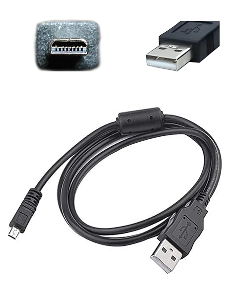 Replacement UC-E6 UC-E16 UC-E17 UC-E23 for Nikon Coolpix Charger, for Nikon Coolpix Charging Cord for S3100 S3000 S6300 S570 S3500 S6200 S6500