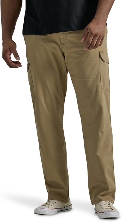 Lee Men's Performance Series Extreme Comfort Twill Straight Fit Cargo Pant