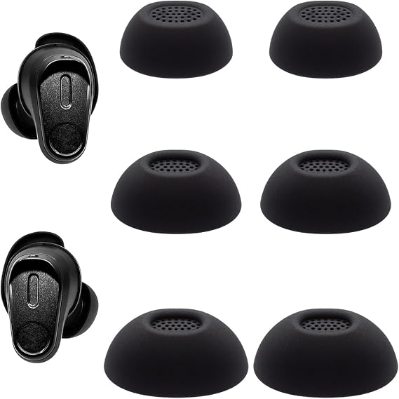 Klowcok Replacement Ear Tips for Skullcandy Method 360 ANC Earbuds