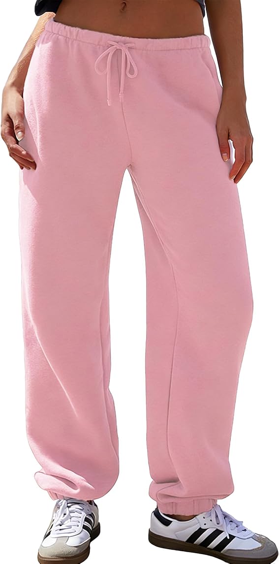 Ugerlov Women's Low Rise Fleece Lined Baggy Sweatpants