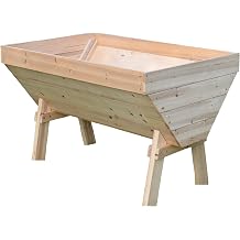RSI Deep Root V-Shaped Garden Table, Natural