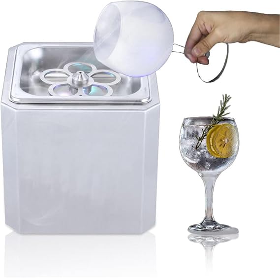 Instant Glass Chiller - Efficient Co2 Glass Glass Chiller Glass Froster Mini Froster for Chilling Drinks Quickly - Perfect for Refreshing Beverages
