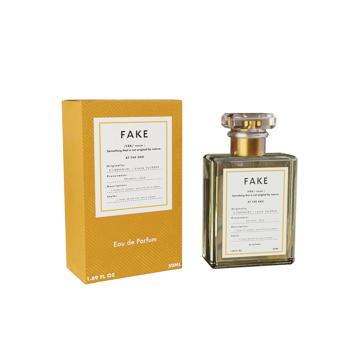 At the End | Fragrance Inspired by L’Immensite 1.7oz Men's Cologne | Almost an Exact Clone | 1.7oz Eau de Parfum | Sensually Addictive Sweet-Spicy Amber Masculine Scent | Unisex Fragrance is Addictive