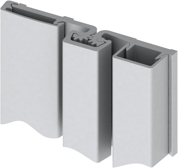Hager 780-157 Series Aluminum Heavy Duty Fire Rated Roton Continuous Geared Hinges, Full Surface, Dark Bronze Anodized, 83" Length (Pack of 1)