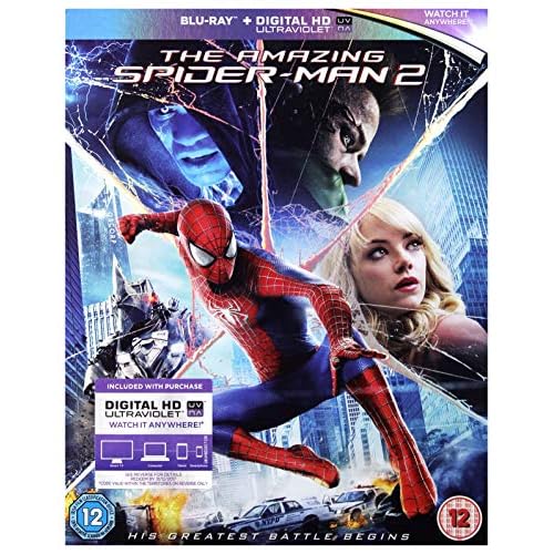 The Amazing Spider-Man 2 [Blu-ray] [2014] [Region Free]