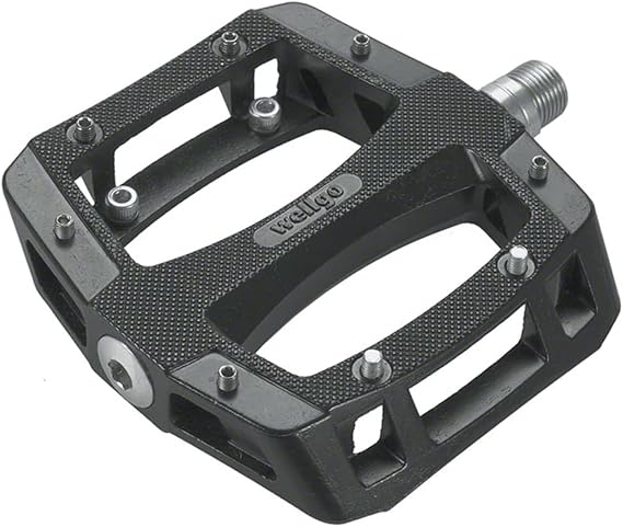 Wellgo LU-A52 BMX Platform Pedals 9/16" Black