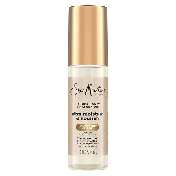 Shea Moisture Ultra Nourishing Hair Oil Manuka Honey & Marfura Oil 3.3oz