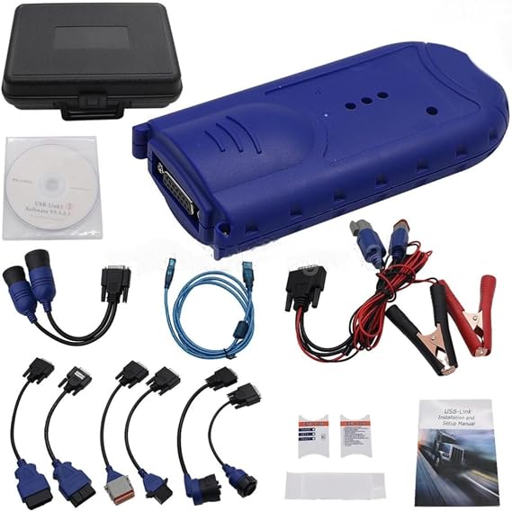 Link 1 Diesel Truck Interface Diagnostic Tool USB 125032 Fit for Nexiq USB Link 1 Heavy Duty Truck Scanner Tool Diagnosis 125032