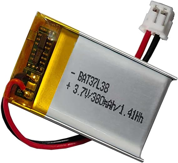AOLIKES 380mAh 602030 Rechargeable Battery Replacement for Bousnic Dog Training Collar Remote RS2/ RS8/ VS2/ RS1/ OT2/ OT3/ OT6/ P20/ P30