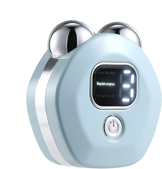 Microcurrent Facial Device Adjustable Portable Roller Lifting Firming Safe