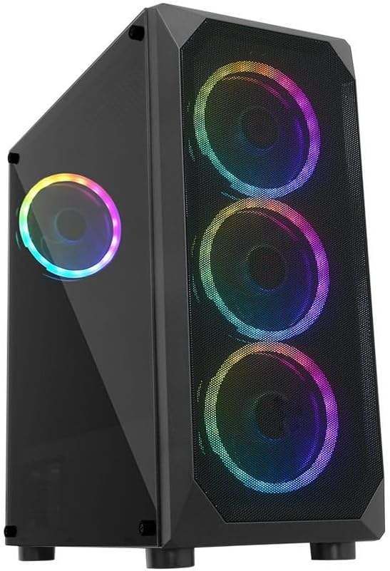 GAMEFORCE XMESH 6x120mm Rainbow Fan Oyuncu Kasa