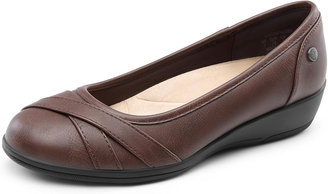 DREAM PAIRS Women's Ballet Flats Work Dress Shoes