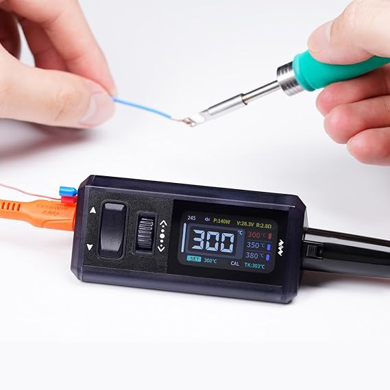 Miniware TS1M Multi-function Mini Soldering Station Portable Compatible with H100/210/245/115 TIPS MAX 200W