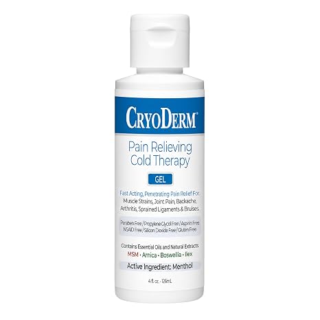 Cryoderm Cold Gel 4oz