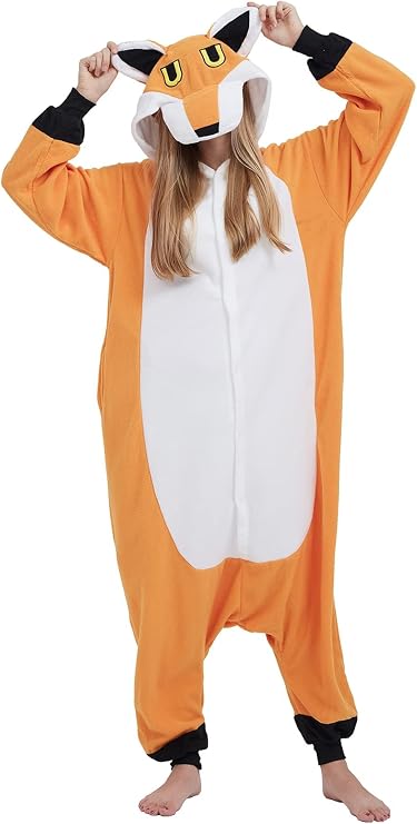 DarkCom Animal Onesie One Piece Unisex Adult Pajamas Halloween Cosplay