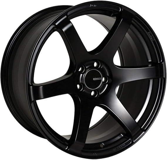 Enkei 485-885-8045BK T6S Tuning Wheel 18x8.5 +45 5x100 Black Paint