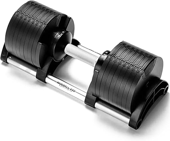 BodyTech FlexBell, Collaboration Genuine Product, Variable Dumbbell, 8.8 lbs 4 kg Increments, One Hand Multi-Stage Weight Change