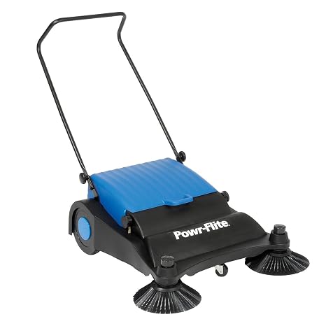 Powr-Flite PS320 Manual Push Sweeper, 32"