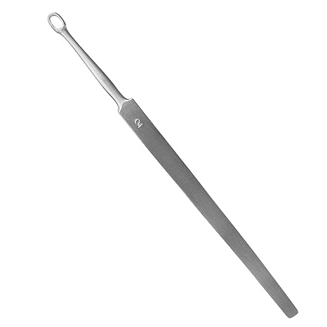 Fox Dermal Curette 2 mm Round Dermatology Scrape Instruments Stainless Steel