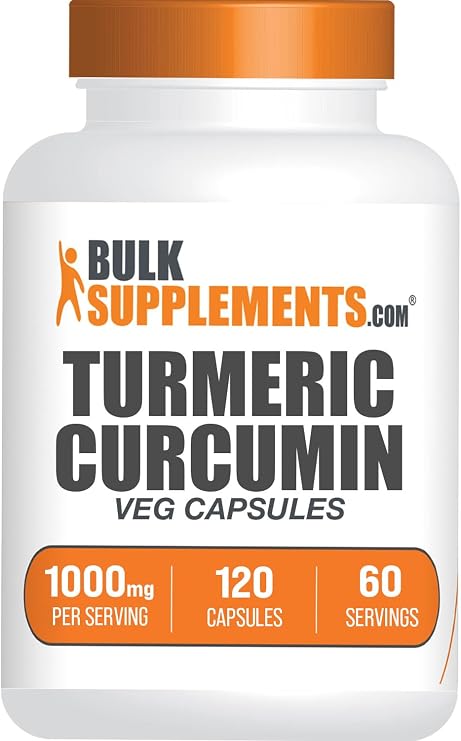 Turmeric Extract Capsules - Turmeric Supplement, Turmeric Curcumin Supplement 1000mg - Gluten Free,120 Veg Capsules (Pack of 1)