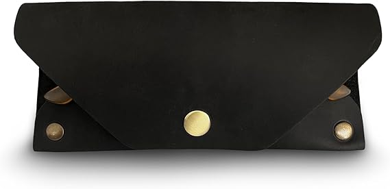 Handmade Genuine Leather Minimal Glasses Case, Genuine Leather Glasses Container, Souvenirs
