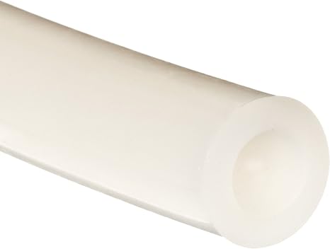 White SiliconeTubing, 1/16"ID, 3/16"OD, 1/16" Wall, 10' Length