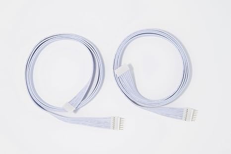 Litcessory Extension Cable for Cync [Formally C by GE] Smart Light Strips (3.3ft, 2 Pack, White)