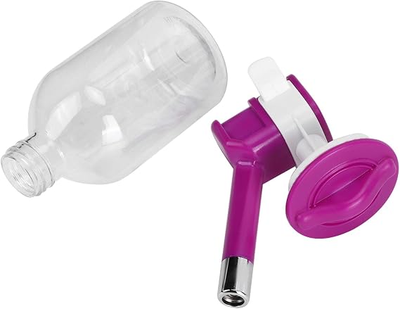 Dog Water Bottle for Crate Abs Pet Water Drinker, Feeding & Watering Supplies Water Bottles Drinking Feeder Water Dispenser Non-Leakage Fountain Waterer with Water Storage Bottle