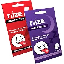 Riize Energy + Sleep Strips Day Boost & Night Rest Duo