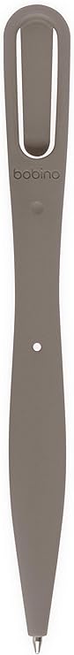 Bobino | Bookmark Pen | Planner Pens & Ballpoint Pens for Journaling | Flat Pen Bookmarks for Women | Book Markers for Women | Mini Pen Page Markers | Book Accessories & Planner Accessories | Slate
