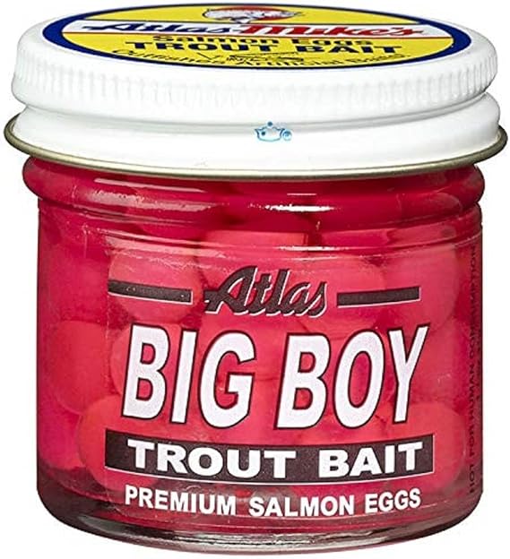Atlas Fishing Bait Big Boy Salmon Eggs