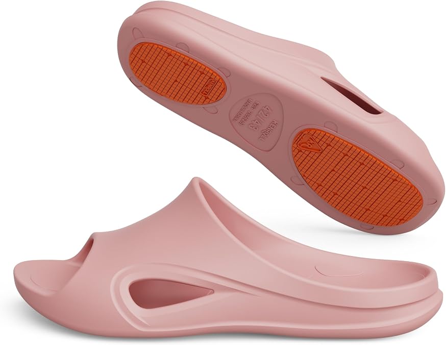 KENROLL Non Slip Shower Shoes, Lightweight Indoor House Slides Sandals, Slippers for for Bathroom, Pool and Beach