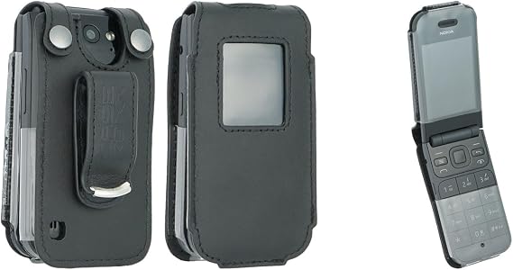 caseroxx Leather Case for Nokia 2720 Flip