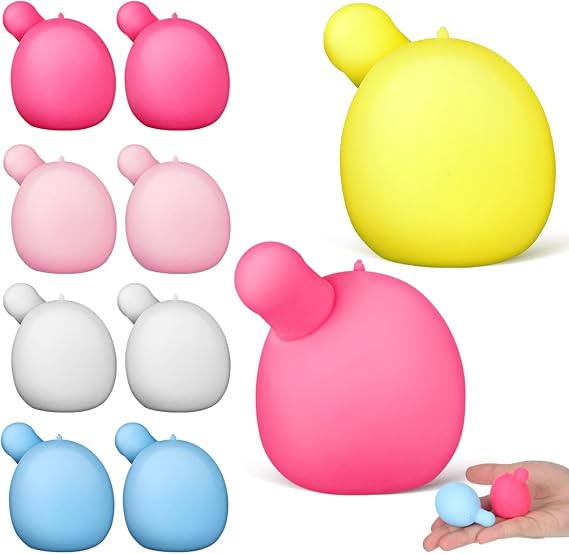 ORFOFE 10Pcs Bubble Squeeze Inserts for DIY Dolls Press Bubble Balls Creative Fun and Versatile Accessories