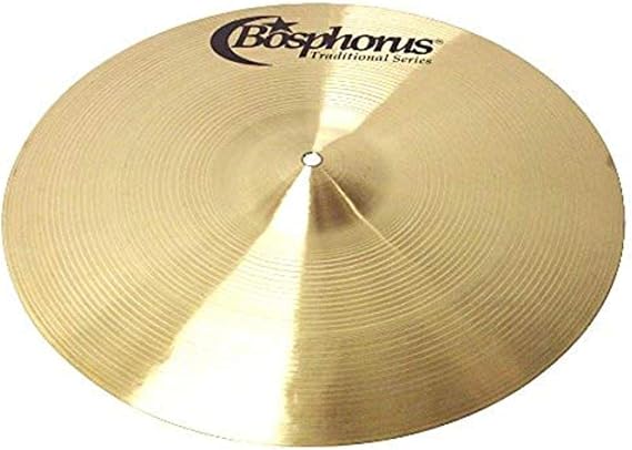 Bosphorus Cymbals T15CM 15-Inch Traditional Series Crash Cymbal