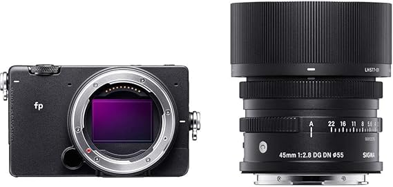 Sigma fp Mirrorless Full-Frame Digital Camera with 45mm f/2.8 Contemporary DG DN Lens