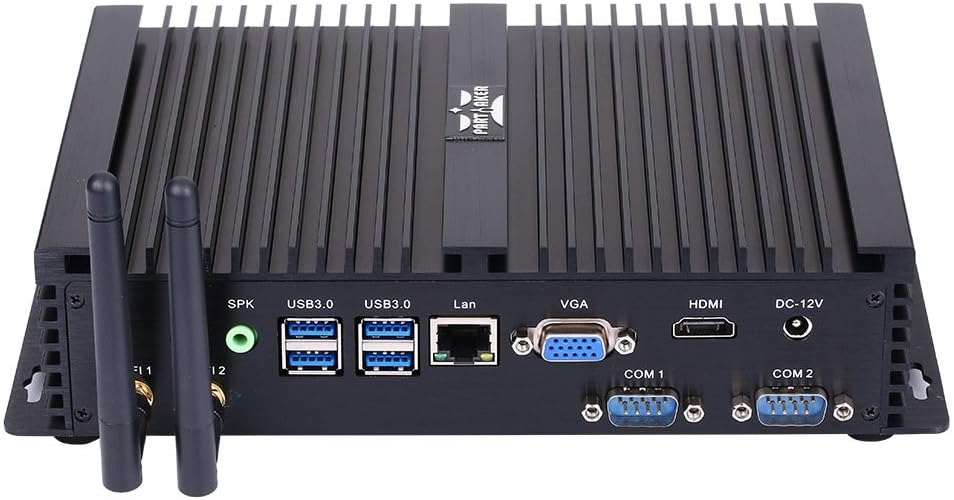 Industrial PC WindowsLinux I3 4005U 2 COM 8G RAM 128G SSD 1TB HDD I3