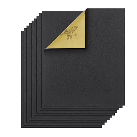 20Pcs Wet Dry Sandpaper Sheets, 9 x 11 Premium Silicon Carbide Auto Sand Paper (Grit 80)