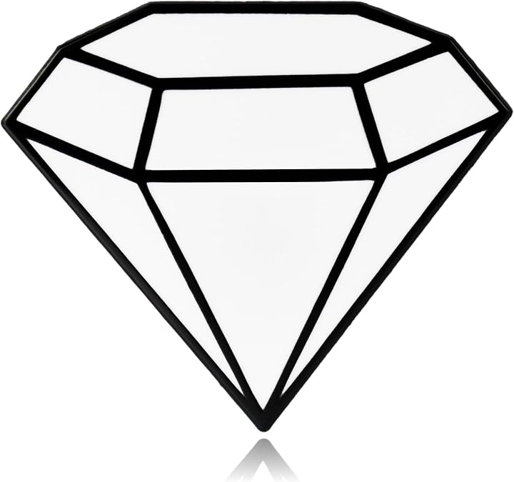 Diamond Hard Enamel Lapel Pin