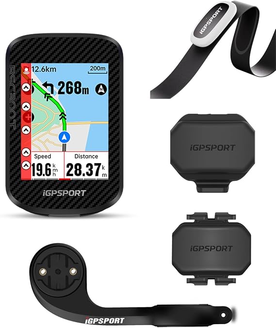 iGPSPORT BSC300T Bike Computer with Sensor Set